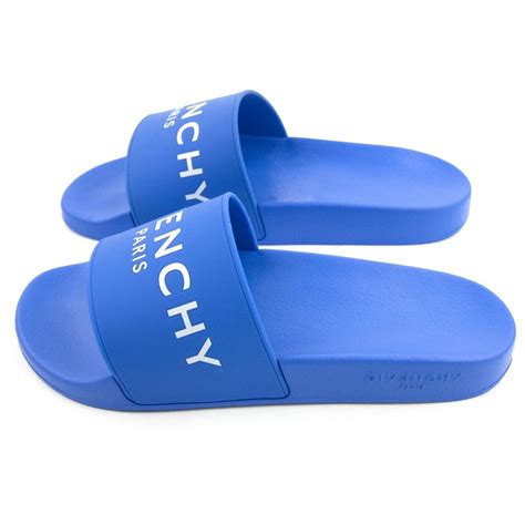 givenchy slides mens blue|givenchy platform slides.